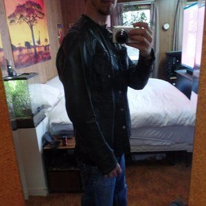 All Saints leather jacket